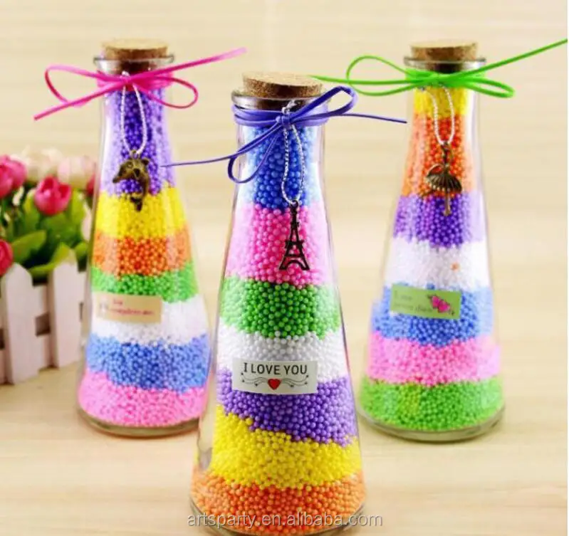 8g Gold polystyrene balls,eps foam balls for wedding party decorations soft foam balls