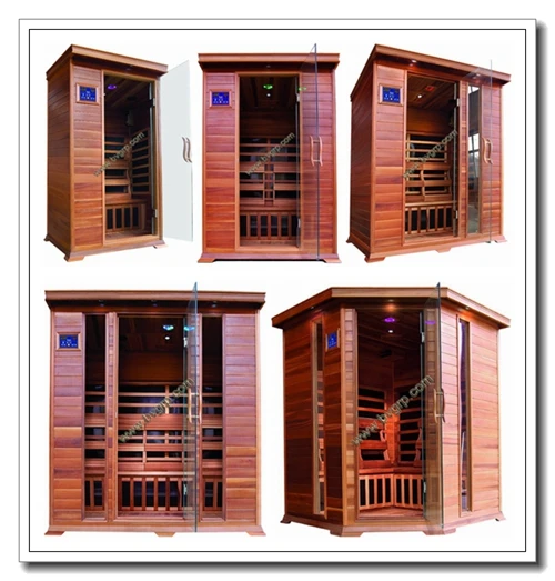 
Popular 2 persons use 1600w power new arrival outdoor sauna rooms luxury 