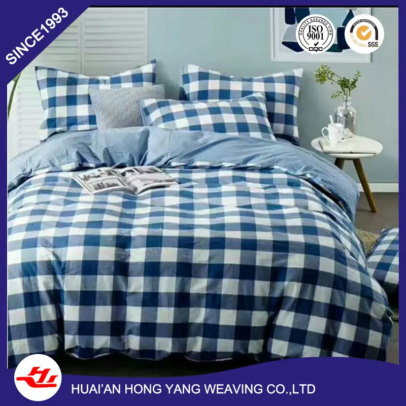 Одобрено CE, 100% хлопок, синий комплект постельного белья