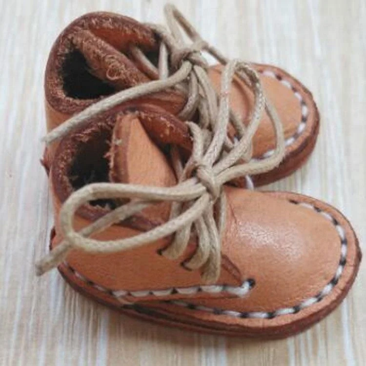 Genuine Leather doll boot,fit DECF doll.