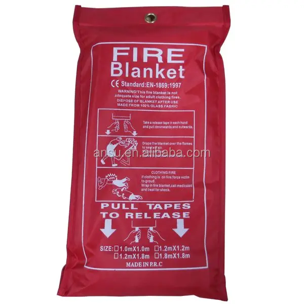 Китай Лидер продаж одеяло 1 м * для пожарной безопасности 2 5 8 0 EN1869
