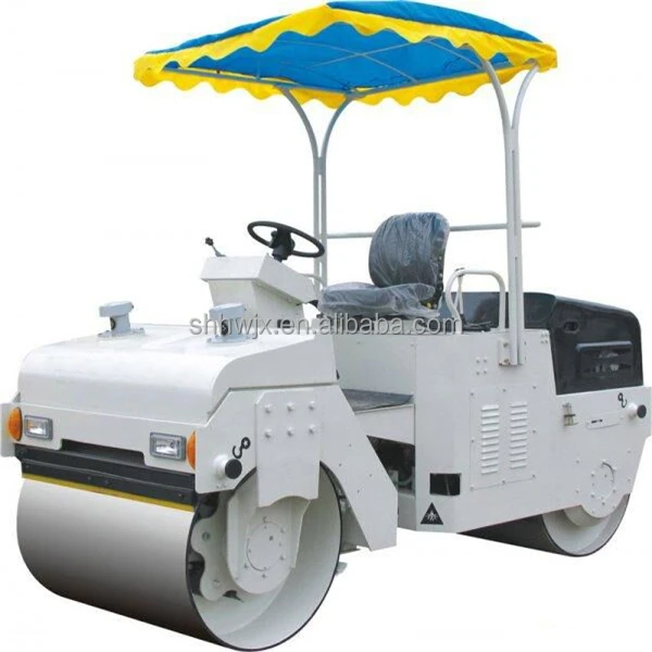 
3T double drum road roller vibrating roller for sale  (60662562343)