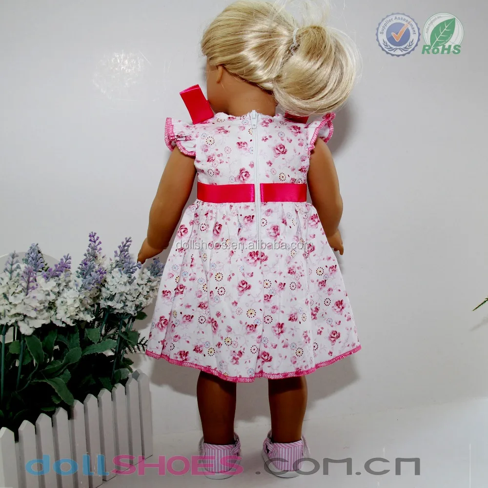 
sunny summer 18 inch amerian girl doll dress 
