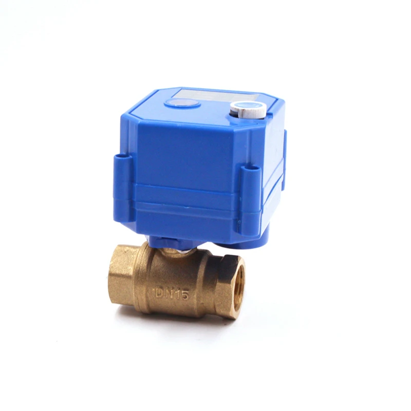 Motorized Valve for Water Treatment HVAC Auto Control 5V 12V 24V 110V 220V