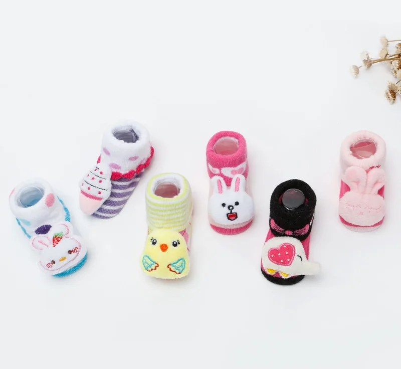 japanese animal 3d cartoon girl tube new born baby shoe happy socks