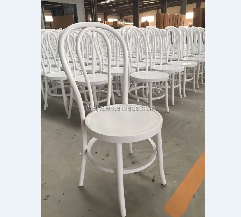 Commercial Stackable White/brown Colour Bentwood Thonet Chair ballroom Dining Chair Top Best Quality For Sale