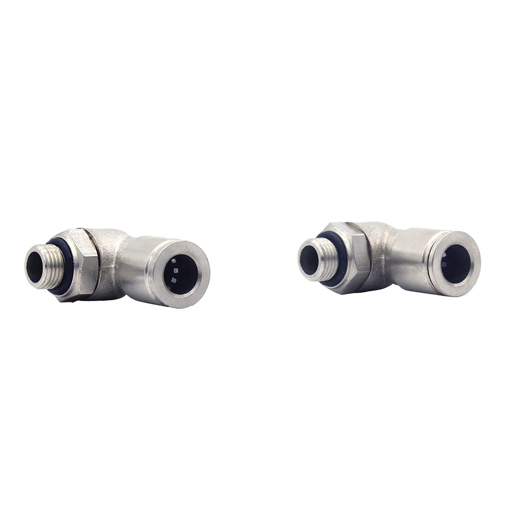 Wholesale one touch elbow connector metal pneumatic air hsoe fittings
