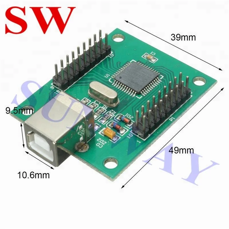 2 player Arcade USB Controller  Zero delay Arcade USB Encoder for arcade game machine