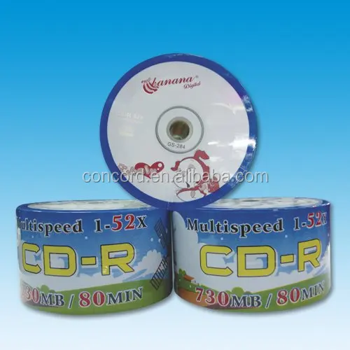 CDR BLANKCD-R 700MB 52X диск банан