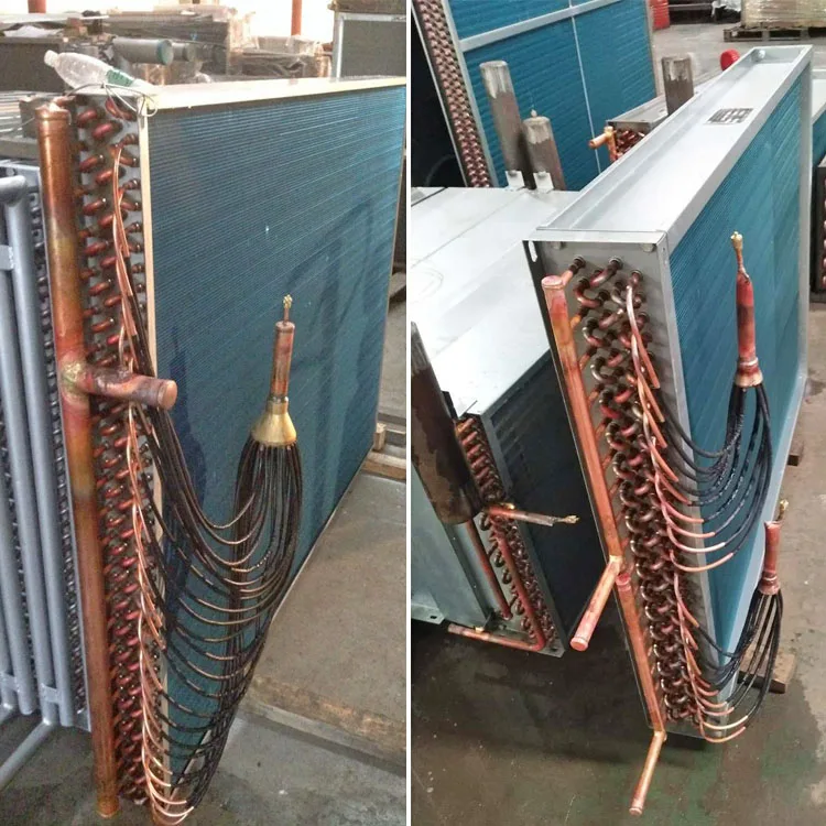 Corrugated Fin Split Air Conditioner Evaporator Coil for Refrigeration