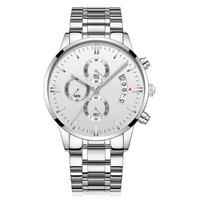 Custom your own brand quartz men watch full stainless steel good quality gold watch wholesale