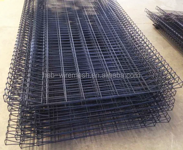 low price roll top iron wire mesh fence welded brc fence