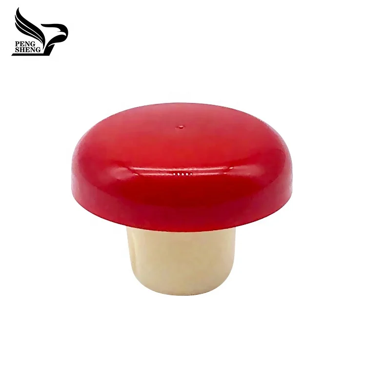 
Sealing completely and tightly Plastic cap synthetic cork wine bottle stopper 
