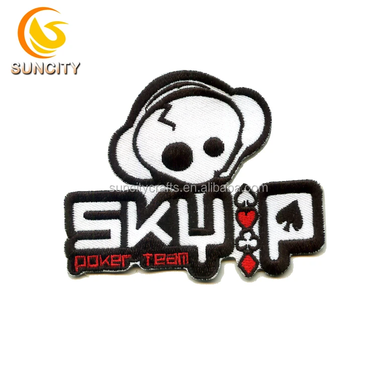 Free Sample Custom Logo School Patch Tech Health Academy Embroidery Patch With For Uniform