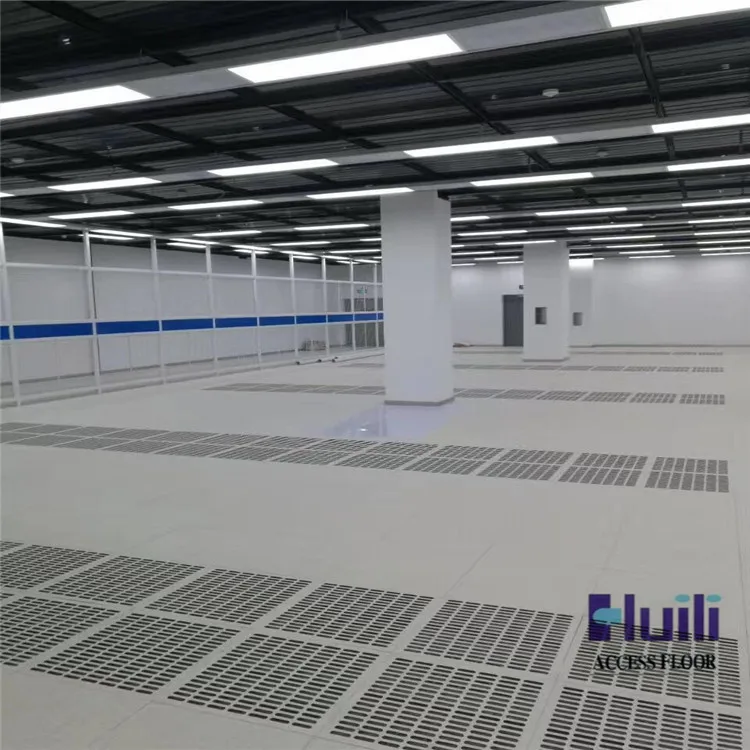 Steel Grating Panel Raised Floor with 45% Air Flow Rate