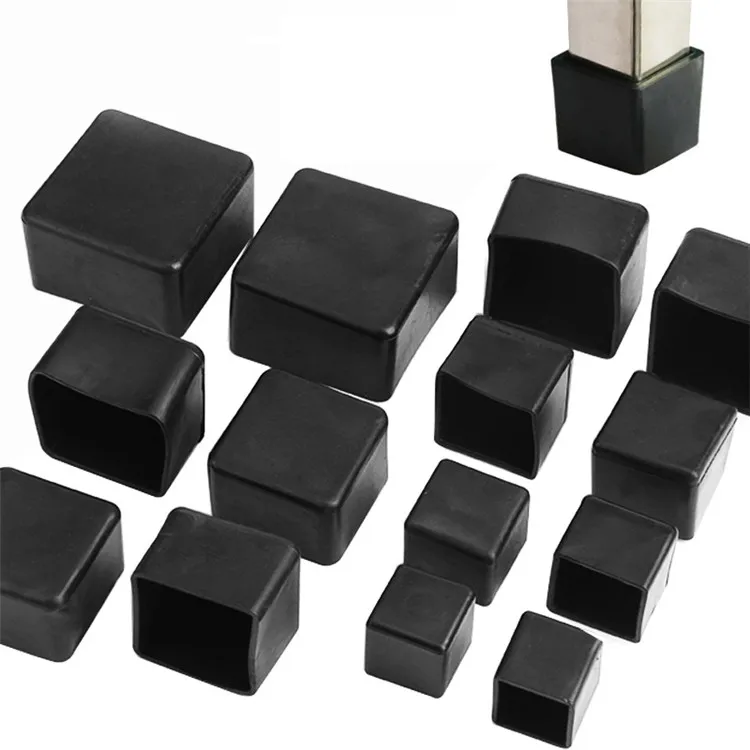 EPDM Rubber Covers for Furniture Foot Table Chair Leg anti-Scrach Cap