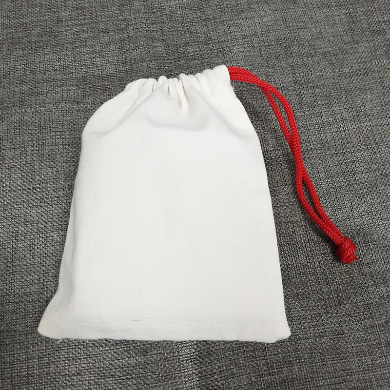 
Cotton Fabric Pouch For Cosmetic Travel Packaging 