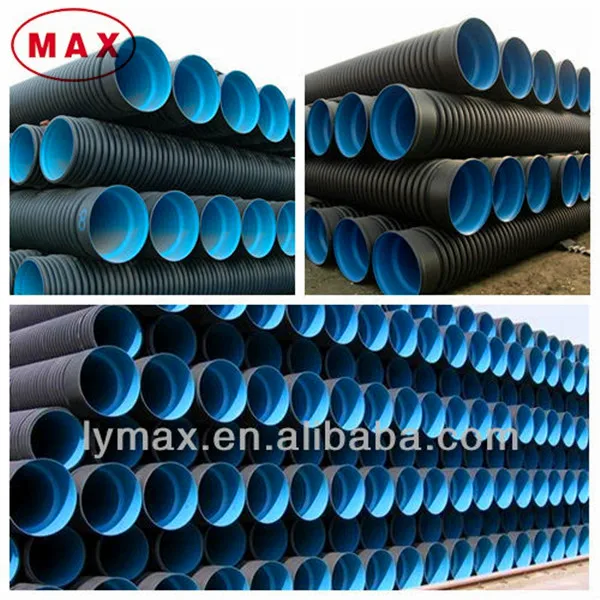 2021  High quality china pvc corrugated irrigation pipe production line