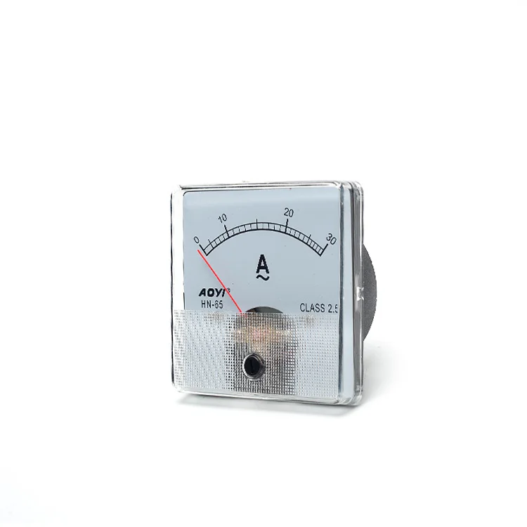 AOYI voltmeter indicator pointer panel analog meter 66*66mm HN-65