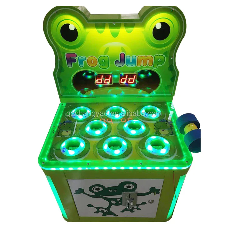 Hot Selling Frog Jump Arcade Game Machine For Saling