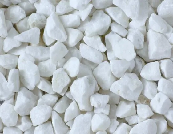 White color gravel stone for aquarium tank