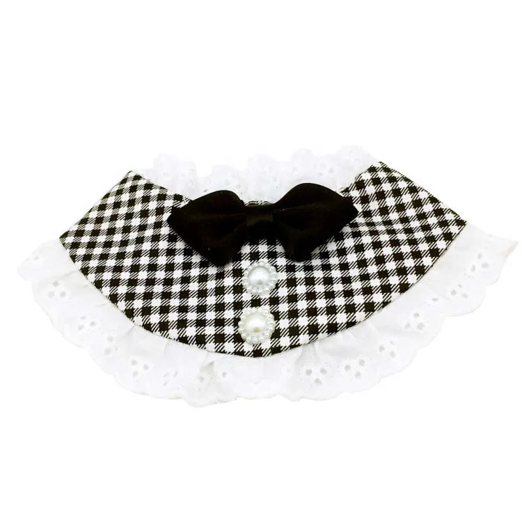 Sweet Design Pet Accessory Dog Bib Bandanas Cute Lace Adjustable Cat Neck Bandana