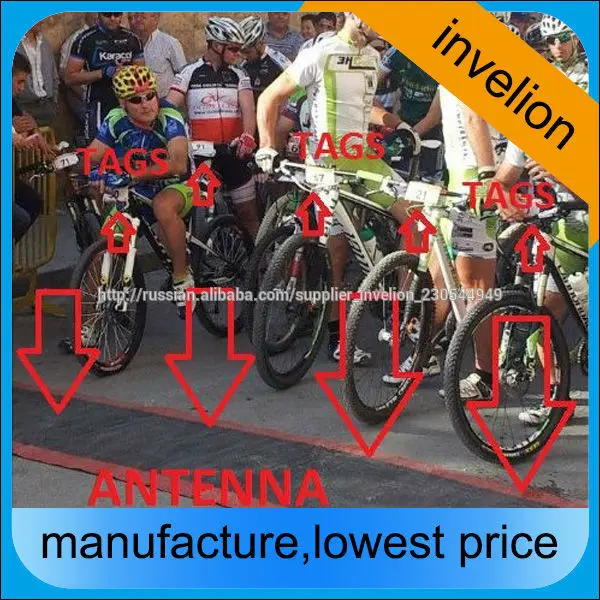 Система гонка сроки велосипеде марафон RFID считыватель тег 500tags/second