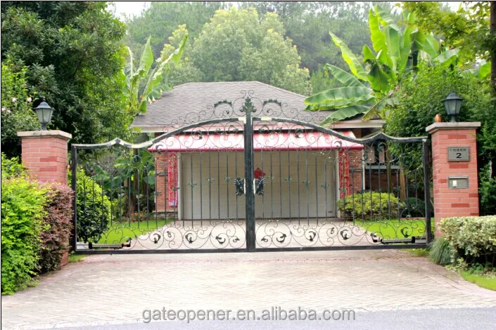 Arm type swing dual gate opener