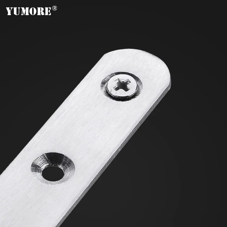 Furniture cast iron metal wall mounting brackets stainless steel wood flat table corner brace