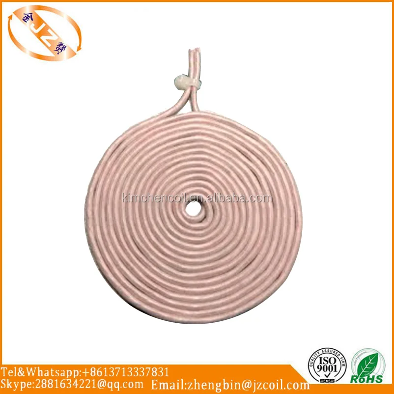 1000W flat Induction Heating pancake coil with OD 65mm