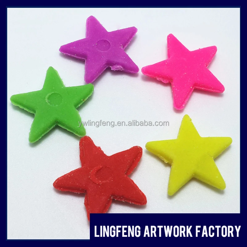 LF-161-16 linkfun wholesale 2cm*2cm EVA five-pointed star funny kids toy of water growing decoration