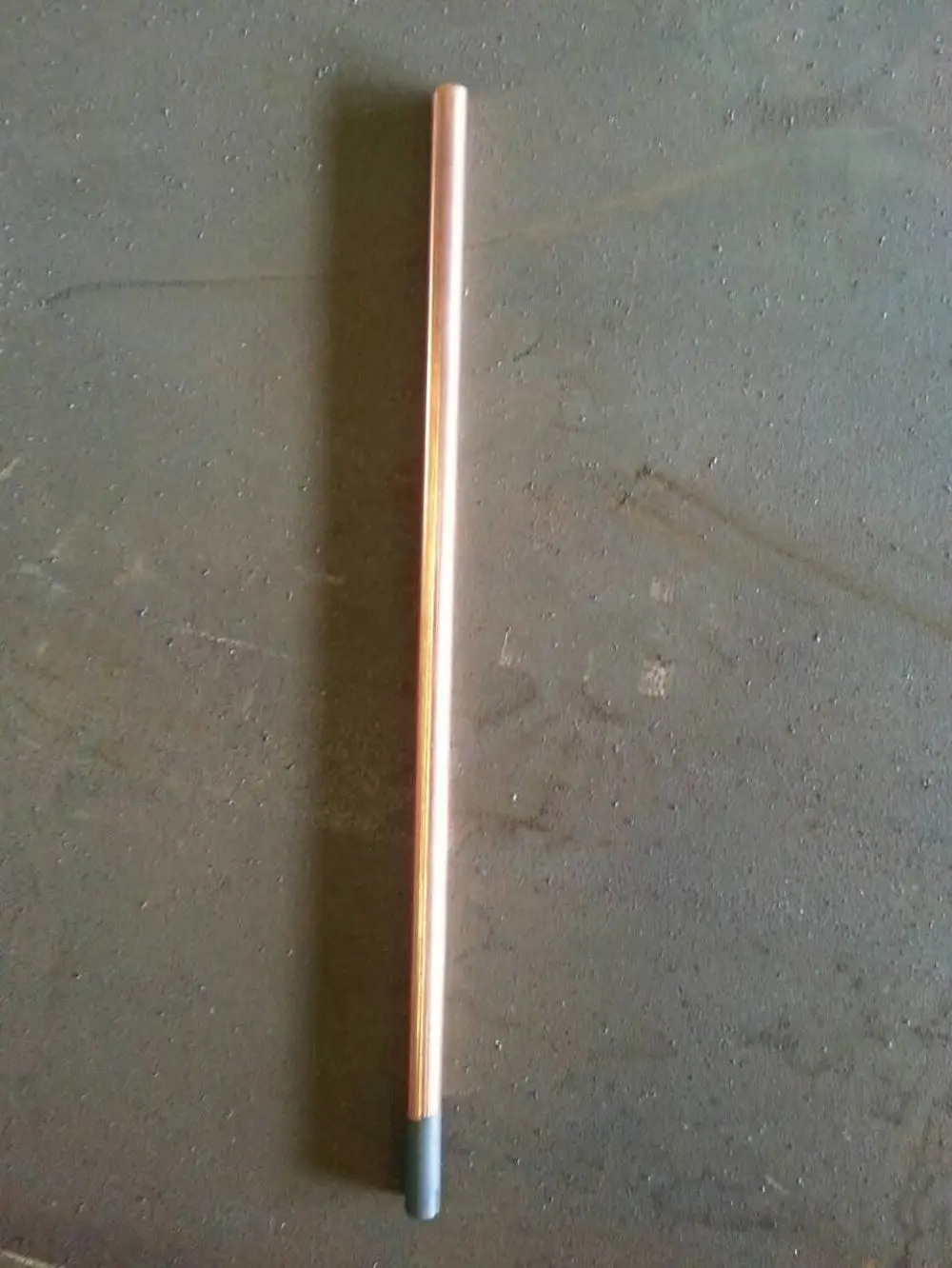 
DC copper coated pointed arc air gouging carbon electrode rod 9*305mm 
