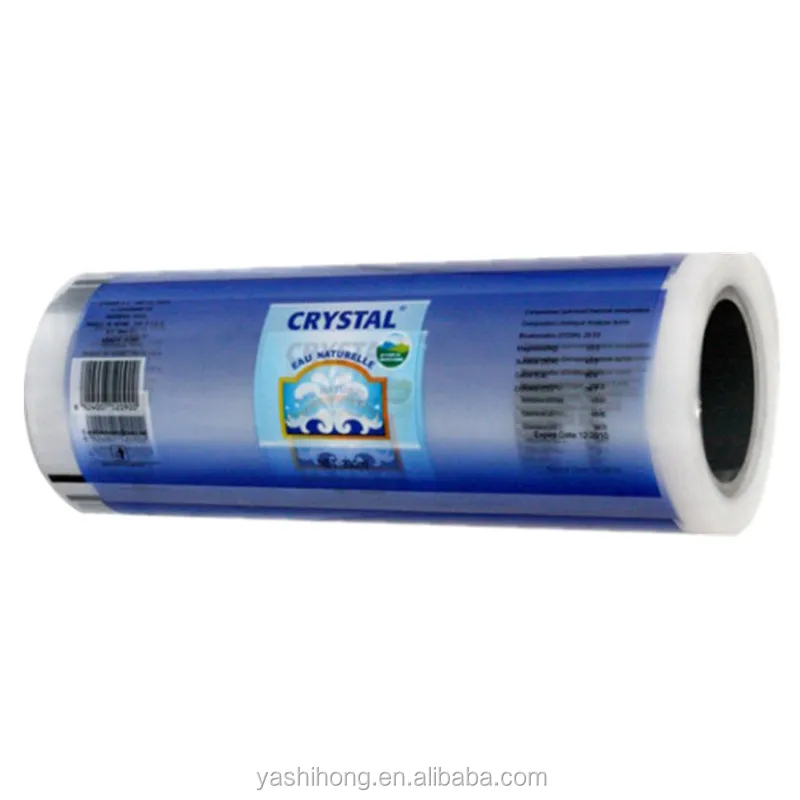 
Gravure Printing Laminating Plastic Automatic Packaging Machine Film Roll for Water Sachet Bags 500ml with Own Logo 