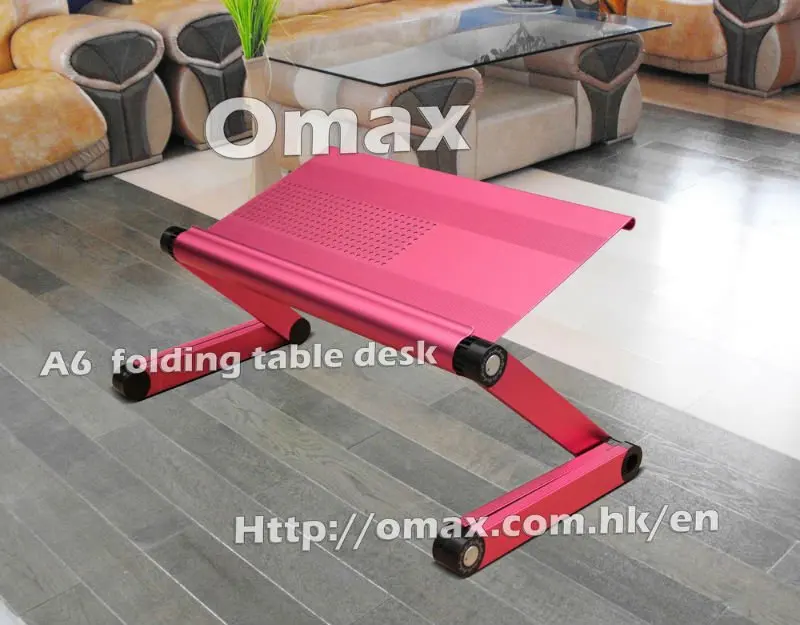 Aluminium alloy Laptop desk, outdoor and indoor studying table