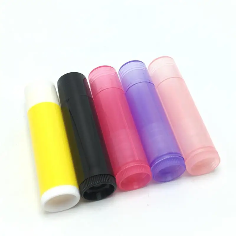 Empty plastic lipstick lip balm tube container wholesale