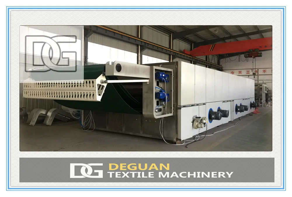 Tensionless Textile Fabric Drying Machine for Knit Fabrics and Woven Fabrics