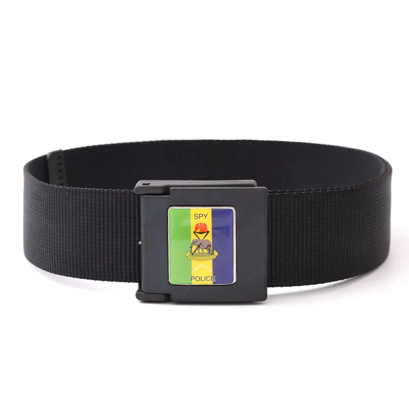 
Cheap Price High Quality Nylon Military Tactical Belt Webbing Canvas Outdoor Web Belt With Plastic Buckle 