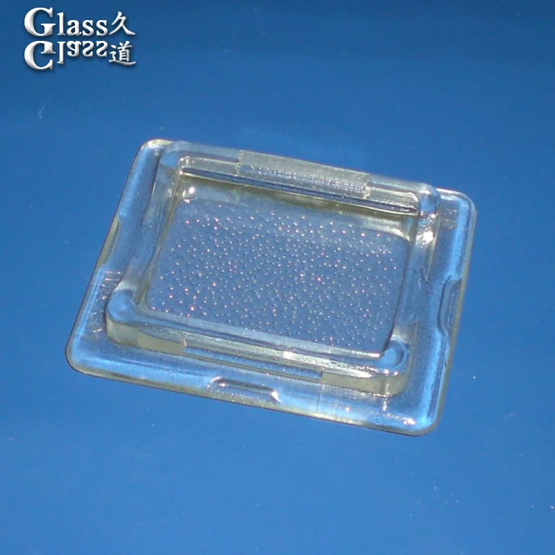 Latest technology hollow wall transparent glass lamp shade