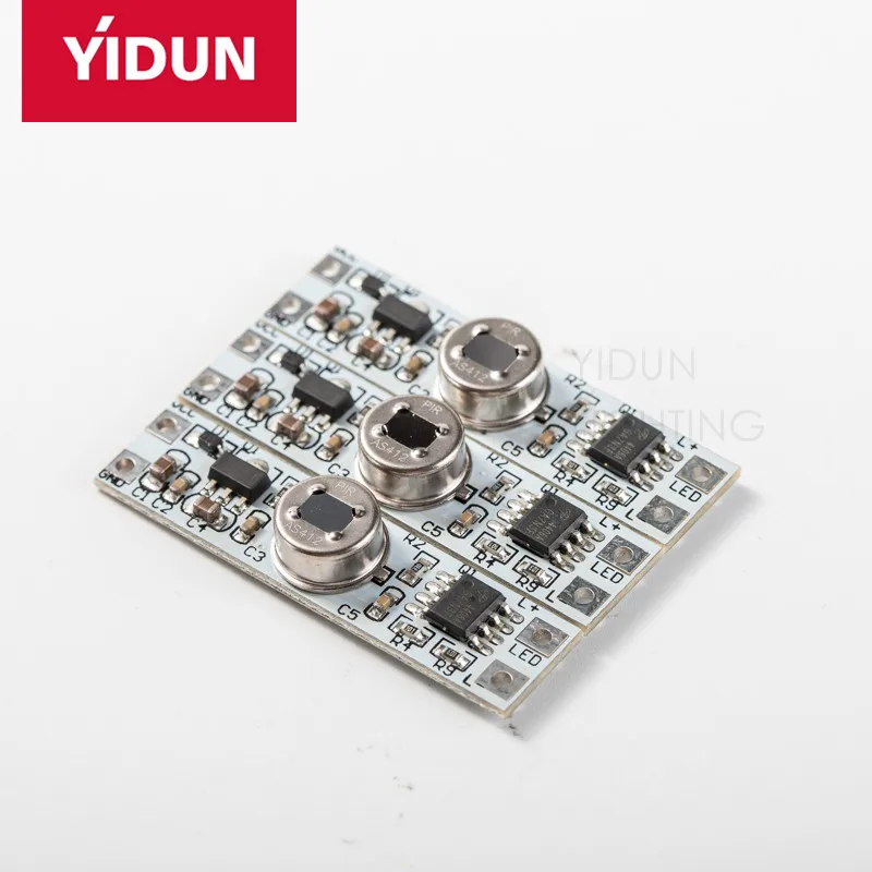 
YIDUN Mini PIR Infrared Motion Sensor Switch 24V Automating Lightning Sources DIY 