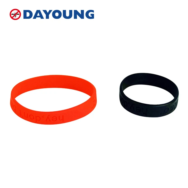 Dayoung 100% Citronella Oil Safe For Baby Deet Free Pest Control Silicone Mosquito Rpellent Bracelet bracelet anti moustiqu