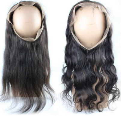 Brazilian Human Hair Cuticle Aligned supply brazilian human hair 10 inch brazilian virgin wigs 360 lace frontal wig with bundles