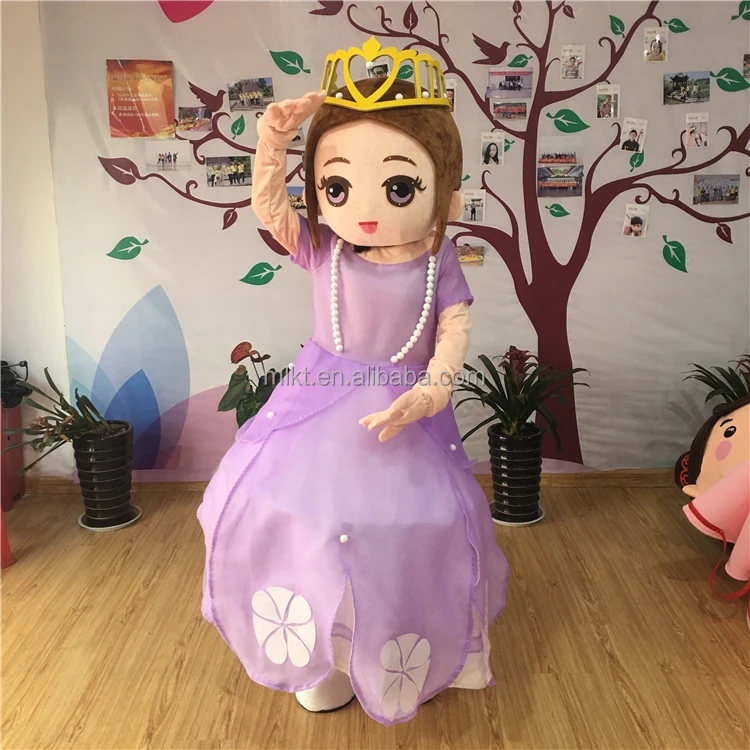 
Anime costume adult sofia princess mascot costume 