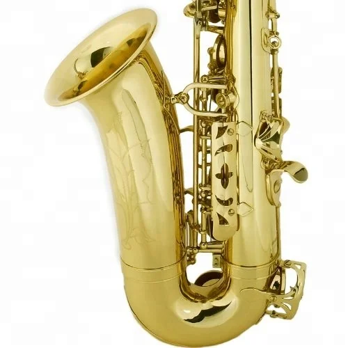 
82Z Body Gold Lacquer E Flat Alto Saxophone 