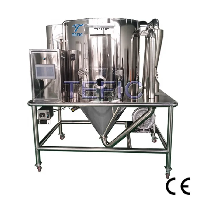 5L/hour lab mini centrifugal milk powder spray drying tower pilot egg powder spray dryer