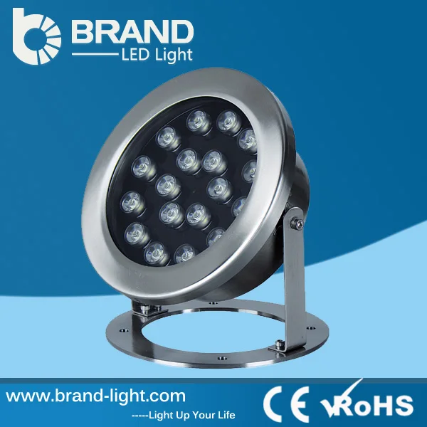 10W 12V RGB White LED Underwater Spot Light IP68 Waterproof Pond Aquarium Lamps