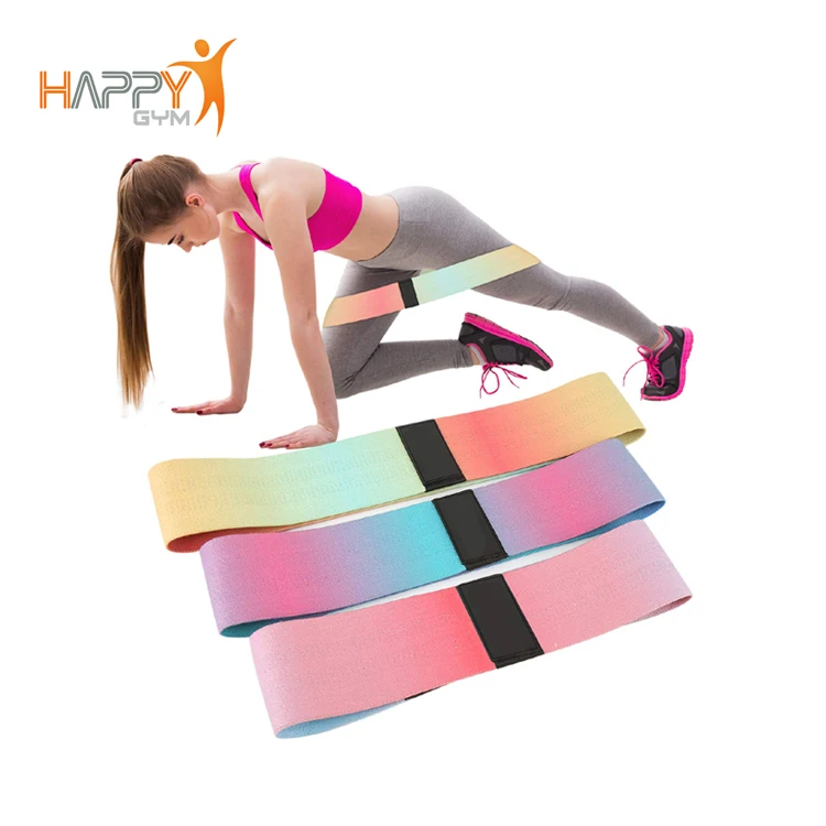 
2019 Best Quality New Hot Selling Custom Hip Circle Resistance Band For Fitness 