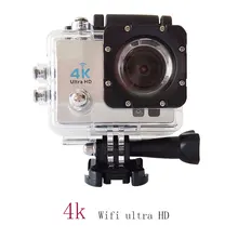 High Quality 4K 25FPS Action Camera1920*1080@60FPS Full HD Sports Video Camera Wifi 40M Waterproof 2.0inch LCD Helmet Camera