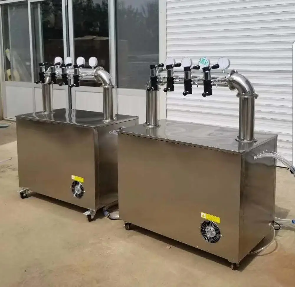 Water cooling Portable Beer Dispenser Draft Beer Tap Dispensing Equipment For All Beer Cans