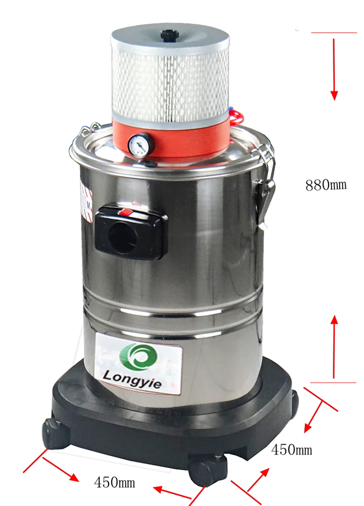 industrial Mini wet and dry Explosive-proof pneumatic industrial vacuum cleaner with HEPA filter