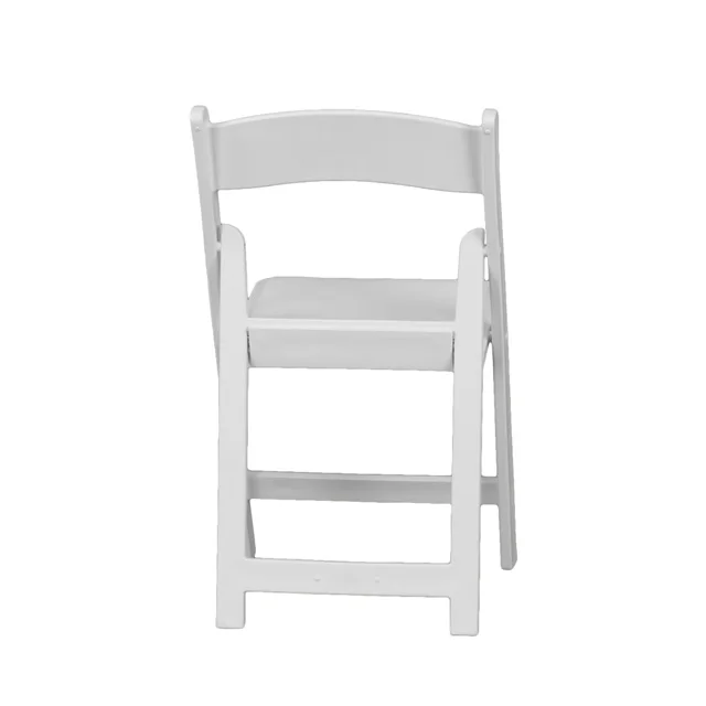 Factory Price America Resin Folding Padded White Chair For Event And Weddings Rental